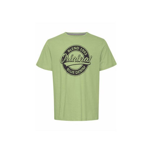 Blend T-Shirt 20715012 Zielony Regular Fit ze sklepu MODIVO w kategorii T-shirty męskie - zdjęcie 168643227
