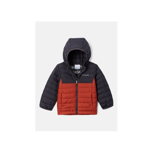 Columbia Kurtka puchowa Powder Lite™ Boys Hooded Jacket Pomarańczowy Regular Fit ze sklepu MODIVO w kategorii Kurtki chłopięce - zdjęcie 168643266