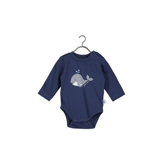 Blue Seven Body dziecięce 430024 X Granatowy Regular Fit ze sklepu MODIVO w kategorii Body niemowlęce - zdjęcie 168643549