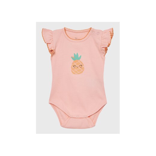 Zippy Body dziecięce ZNGAP0304 23006 Różowy Regular Fit ze sklepu MODIVO w kategorii Body niemowlęce - zdjęcie 168644775