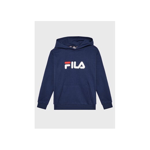Fila Bluza Sande FAT0298 Granatowy Regular Fit ze sklepu MODIVO w kategorii Bluzy chłopięce - zdjęcie 168645126