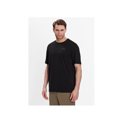 Outhorn T-Shirt TTSHM453 Czarny Regular Fit ze sklepu MODIVO w kategorii T-shirty męskie - zdjęcie 168645335
