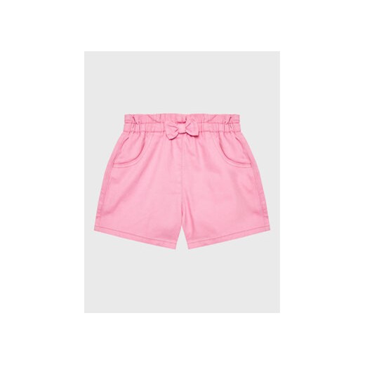 United Colors Of Benetton Szorty materiałowe 4RISG900W Różowy Regular Fit ze sklepu MODIVO w kategorii Spodenki dziewczęce - zdjęcie 168645487