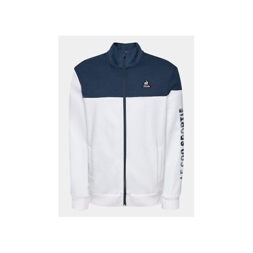 Le Coq Sportif Bluza 2320651 Biały Regular Fit ze sklepu MODIVO w kategorii Bluzy męskie - zdjęcie 168646449
