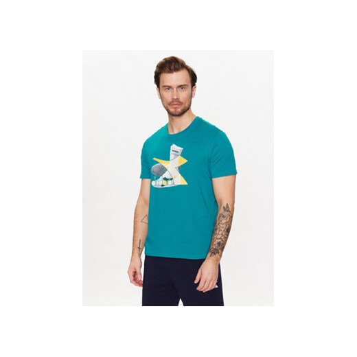 Diadora T-Shirt Ss Archive 102.179300 Niebieski Regular Fit ze sklepu MODIVO w kategorii T-shirty męskie - zdjęcie 168646547
