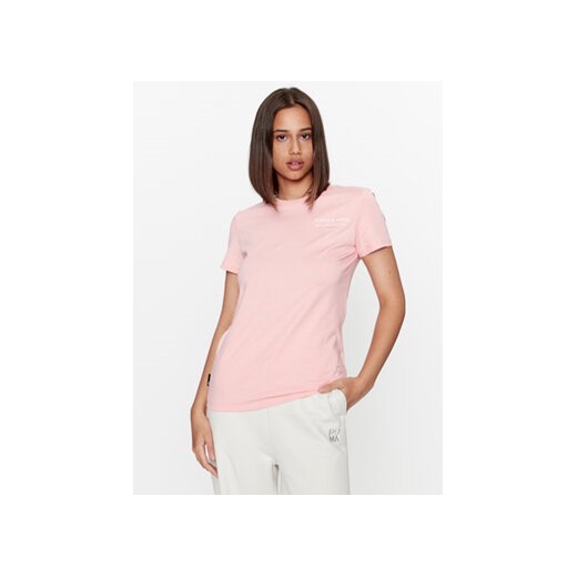 Puma T-Shirt Puma Team Graphic 621437 Różowy Regular Fit ze sklepu MODIVO w kategorii Bluzki damskie - zdjęcie 168647207