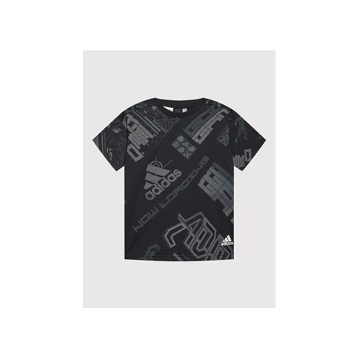 adidas T-Shirt Arkd3 Allover Print HD6869 Czarny Relaxed Fit ze sklepu MODIVO w kategorii T-shirty chłopięce - zdjęcie 168647266