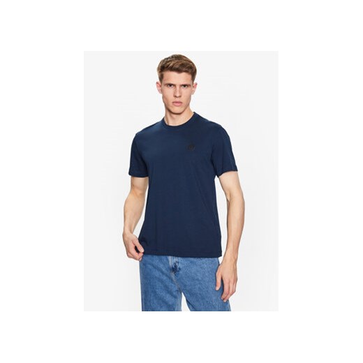 Trussardi T-Shirt 52T00735 Granatowy Regular Fit ze sklepu MODIVO w kategorii T-shirty męskie - zdjęcie 168647537