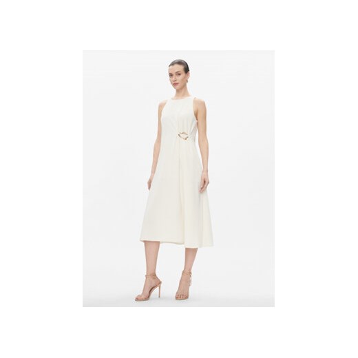 Marella Sukienka koktajlowa Battage 2413221013 Écru Regular Fit Marella 40 MODIVO