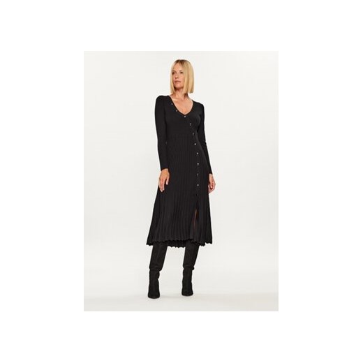 Morgan Sukienka dzianinowa 232-RMIBEL Czarny Regular Fit ze sklepu MODIVO w kategorii Sukienki - zdjęcie 168647935