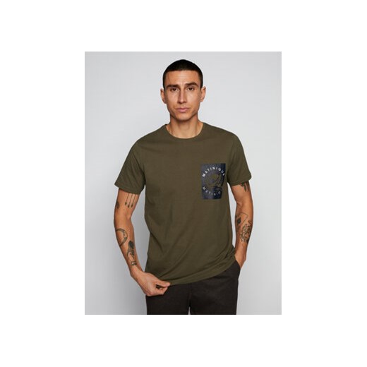 Matinique T-Shirt 30206699 Brązowy Regular Fit ze sklepu MODIVO w kategorii T-shirty męskie - zdjęcie 168648197