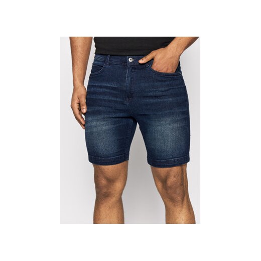 Regatta Szorty jeansowe Dacken RMJ257 Granatowy Regular Fit ze sklepu MODIVO w kategorii Spodenki męskie - zdjęcie 168648625