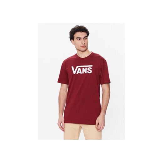 Vans T-Shirt Classic VN000GGG Czerwony Classic Fit ze sklepu MODIVO w kategorii T-shirty męskie - zdjęcie 168648685