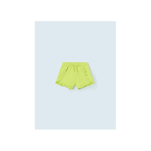 Mayoral Szorty materiałowe 603 Zielony Regular Fit ze sklepu MODIVO w kategorii Spodenki niemowlęce - zdjęcie 168648716