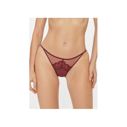 Calvin Klein Underwear Figi klasyczne 000QF7503E Bordowy ze sklepu MODIVO w kategorii Majtki damskie - zdjęcie 168648785