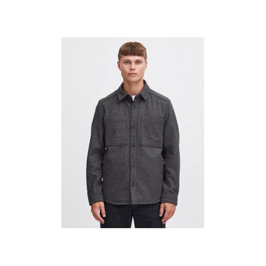 Solid Kurtka przejściowa 21105675 Szary Regular Fit Solid L MODIVO wyprzedaż