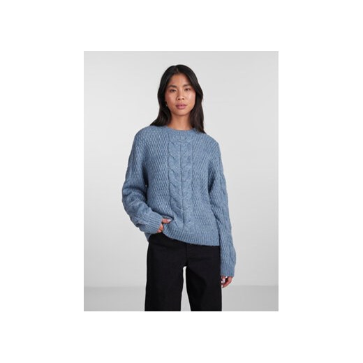 Pieces Sweter 17140372 Niebieski Regular Fit ze sklepu MODIVO w kategorii Swetry damskie - zdjęcie 168649616