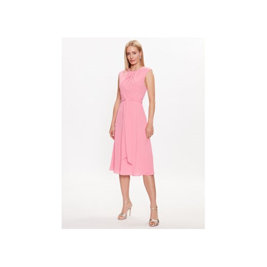 Lauren Ralph Lauren Sukienka koktajlowa 250889253005 Różowy Regular Fit 12 promocyjna cena MODIVO