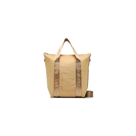 Lacoste Torebka S Tote Bag NF4234SG Beżowy ze sklepu MODIVO w kategorii Torby Shopper bag - zdjęcie 168649939