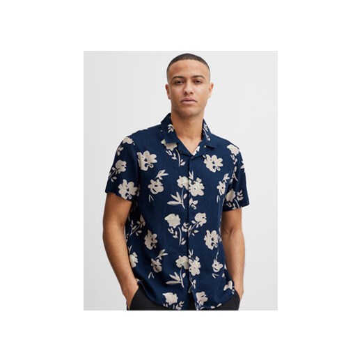Solid Koszula 21107687 Granatowy Regular Fit ze sklepu MODIVO w kategorii Koszule męskie - zdjęcie 168649949