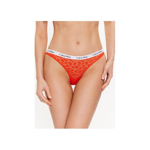 Calvin Klein Underwear Figi klasyczne 000QD3860E Pomarańczowy ze sklepu MODIVO w kategorii Majtki damskie - zdjęcie 168650226