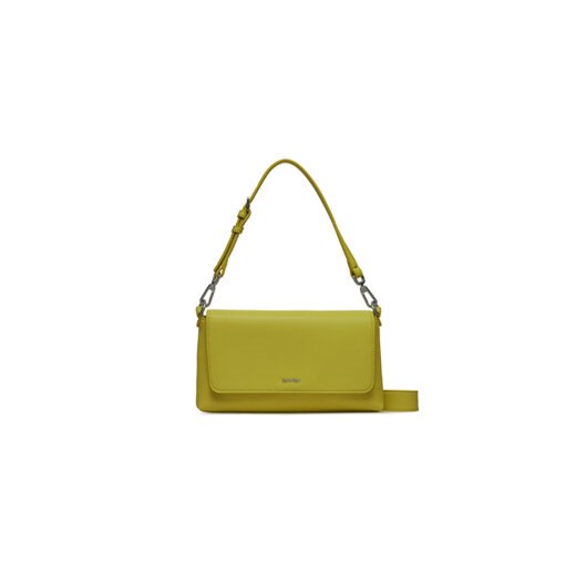 Calvin Klein Torebka Ck Must Shoulder Bag K60K611364 Żółty ze sklepu MODIVO w kategorii Listonoszki - zdjęcie 168650676