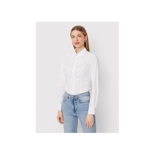 Pinko Koszula Cornelie 1G18CG Y817 Biały Regular Fit ze sklepu MODIVO w kategorii Koszule damskie - zdjęcie 168651148