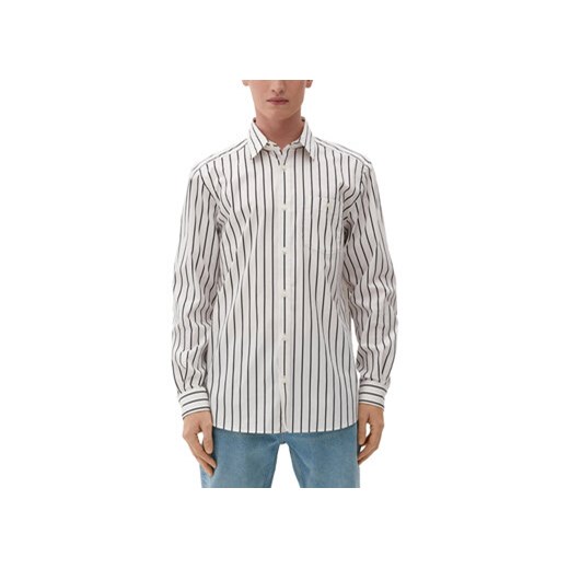 s.Oliver Koszula 2127456 Biały Regular Fit XL MODIVO