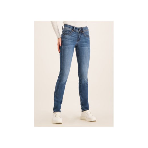 G-Star Raw Jeansy D07145-8968-6028 Granatowy Regular Fit 28_32 wyprzedaż MODIVO