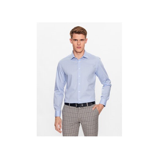 Seidensticker Koszula 01.666260 Niebieski Regular Fit ze sklepu MODIVO w kategorii Koszule męskie - zdjęcie 168652448