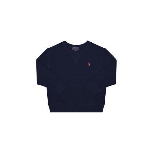 Polo Ralph Lauren Bluza Logo Embroidery 323772102 Granatowy Regular Fit ze sklepu MODIVO w kategorii Bluzy chłopięce - zdjęcie 168652487