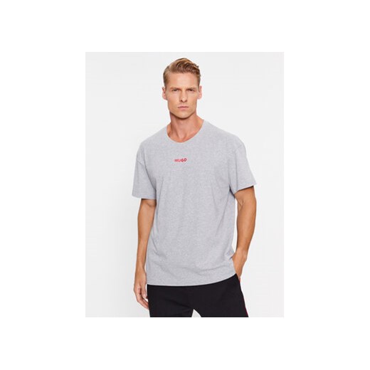 Hugo T-Shirt 50493057 Szary Relaxed Fit ze sklepu MODIVO w kategorii T-shirty męskie - zdjęcie 168652538