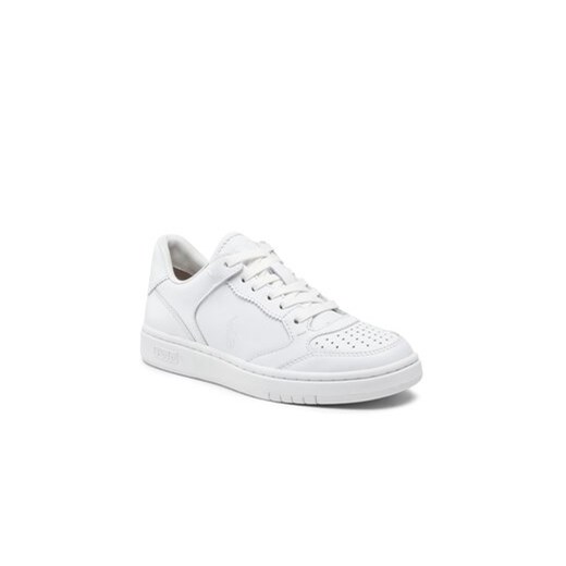 Polo Ralph Lauren Sneakersy Polo Crt Lux 809845139001 Biały ze sklepu MODIVO w kategorii Buty sportowe męskie - zdjęcie 168653055