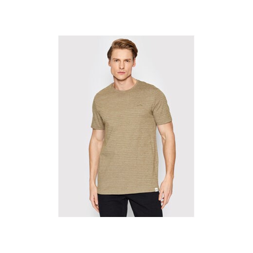 Only & Sons T-Shirt Benn 22021429 Brązowy Regular Fit ze sklepu MODIVO w kategorii T-shirty męskie - zdjęcie 168653439
