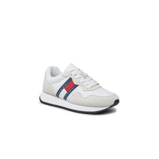 Tommy Jeans Sneakersy Tjw Eva Runner Mat Mix Ess EN0EN02510 Biały Tommy Jeans 36 MODIVO