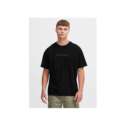 Solid T-Shirt 21108030 Czarny Regular Fit ze sklepu MODIVO w kategorii T-shirty męskie - zdjęcie 168653568