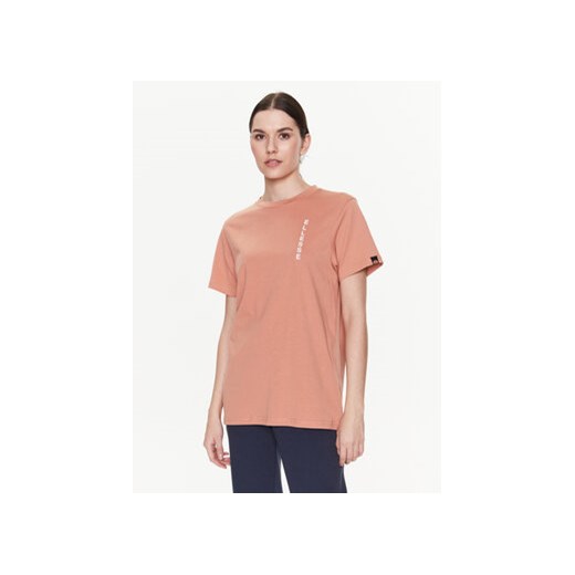 Ellesse T-Shirt Coalio SGR17777 Beżowy Relaxed Fit ze sklepu MODIVO w kategorii Bluzki damskie - zdjęcie 168654285