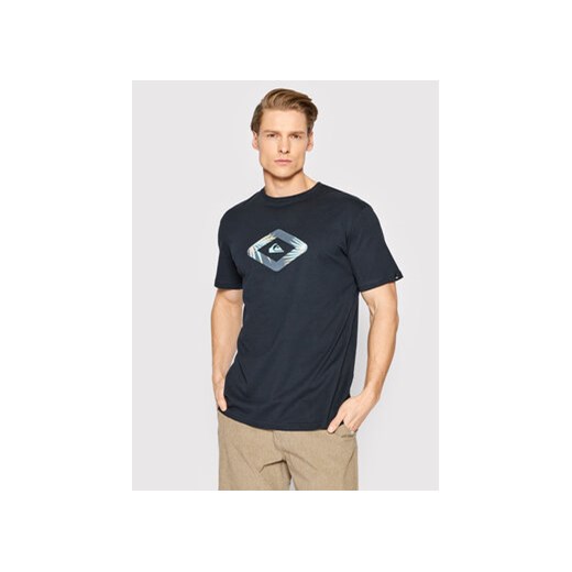 Quiksilver T-Shirt Let It Ride EQYZT06664 Czarny Regular Fit ze sklepu MODIVO w kategorii T-shirty męskie - zdjęcie 168654835