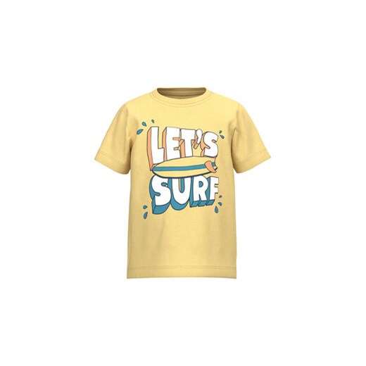NAME IT T-Shirt 13216955 Żółty Regular Fit ze sklepu MODIVO w kategorii T-shirty chłopięce - zdjęcie 168655736