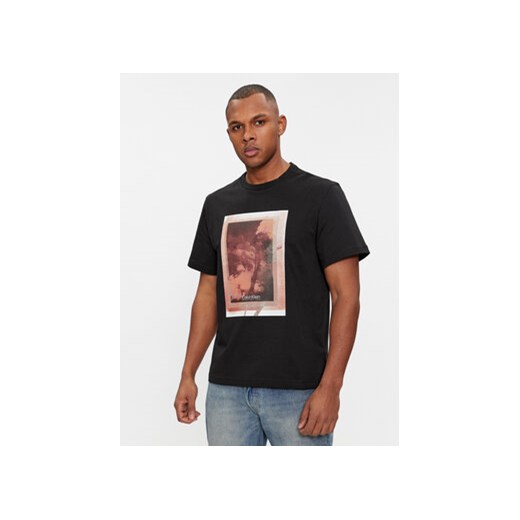 Calvin Klein T-Shirt Photo Print K10K112758 Czarny Regular Fit ze sklepu MODIVO w kategorii T-shirty męskie - zdjęcie 168655798