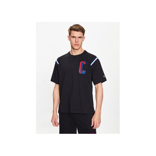 Champion T-Shirt 218515 Czarny Regular Fit ze sklepu MODIVO w kategorii T-shirty męskie - zdjęcie 168655985