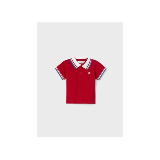 Mayoral Polo 190 Czerwony Regular Fit ze sklepu MODIVO w kategorii Koszulki niemowlęce - zdjęcie 168656546
