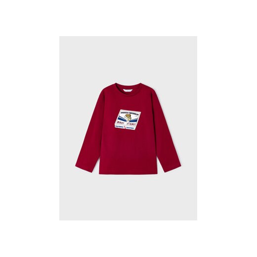 Mayoral Bluzka 4.025 Czerwony Regular Fit ze sklepu MODIVO w kategorii T-shirty chłopięce - zdjęcie 168656618