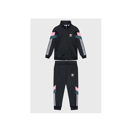 adidas Dres Track HL2211 Czarny Regular Fit ze sklepu MODIVO w kategorii Dresy dla niemowlaka - zdjęcie 168657265
