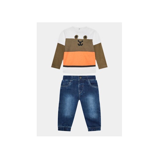 Guess Komplet bluzka i spodnie I3BG11 I3Z11 Kolorowy Regular Fit ze sklepu MODIVO w kategorii Komplety niemowlęce - zdjęcie 168657318