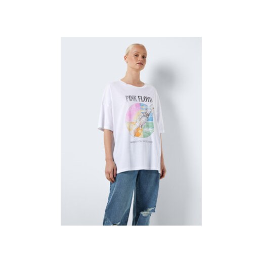Noisy May T-Shirt Ida 27028377 Biały Relaxed Fit ze sklepu MODIVO w kategorii Bluzki damskie - zdjęcie 168657505