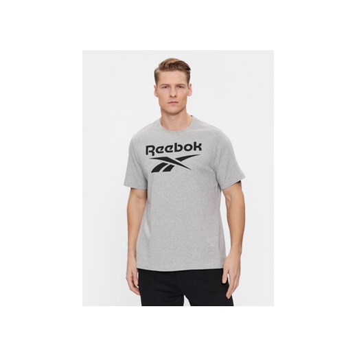 Reebok T-Shirt IM1617 Szary ze sklepu MODIVO w kategorii T-shirty męskie - zdjęcie 168657626