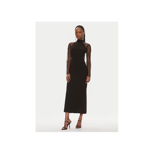 KARL LAGERFELD Sukienka koktajlowa 240W1303 Czarny Slim Fit ze sklepu MODIVO w kategorii Sukienki - zdjęcie 168658058