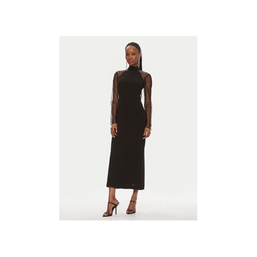 KARL LAGERFELD Sukienka koktajlowa 240W1303 Czarny Slim Fit Karl Lagerfeld 44 MODIVO