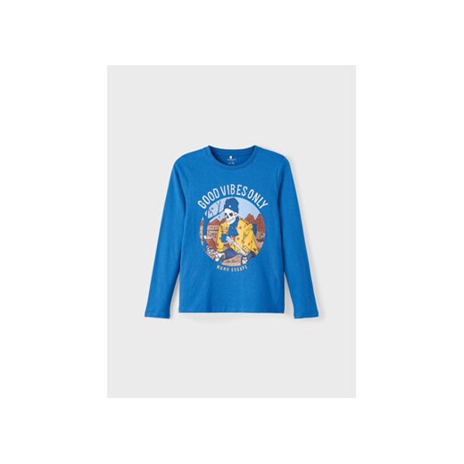 NAME IT Bluzka 13207225 Niebieski Regular Fit ze sklepu MODIVO w kategorii T-shirty chłopięce - zdjęcie 168658105